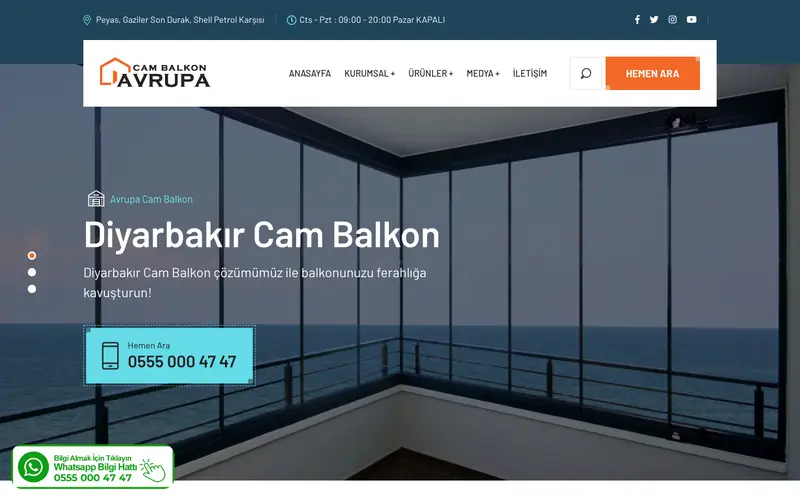 Avrupa Cam Balkon